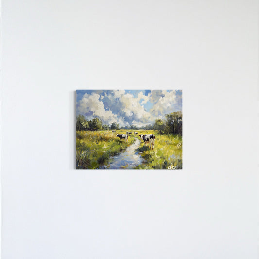 Cows in a Meadow