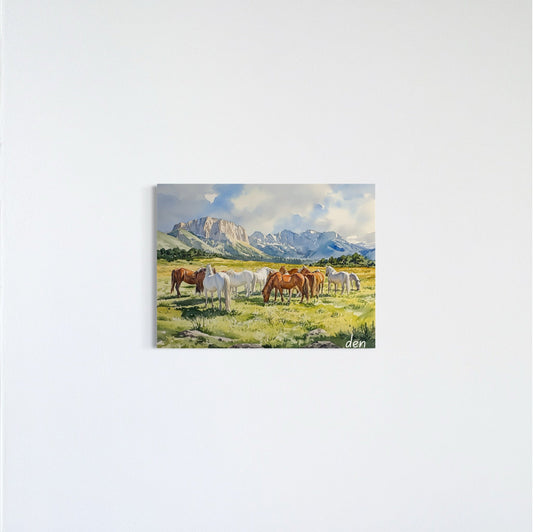 Horses in the Field