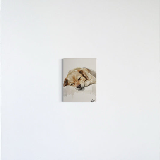 Study of a Dog Resting