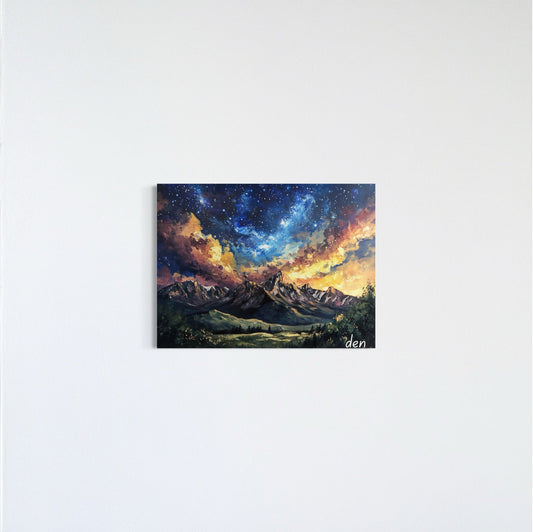 Milky Way Over the Colorado Mountains